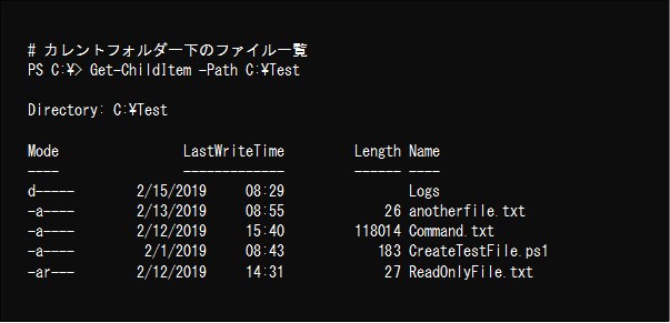 【初めてのPowerShell】その1)ファイル・フォルダー操作のコマンドレットと外部コマンド